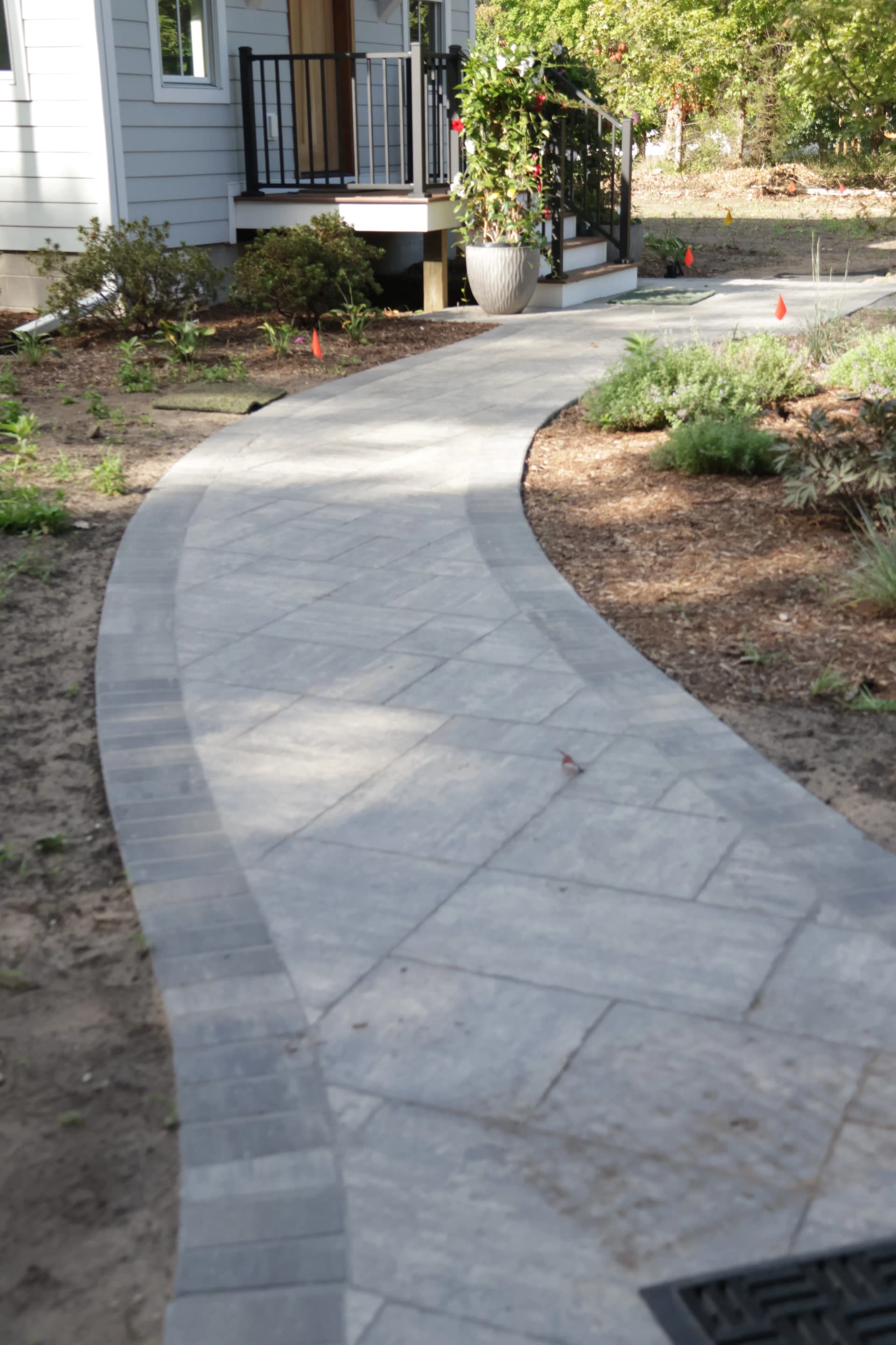 Gallery photos for Custom Patios, Walkways, and Stonework for a Historic 1876 Schoolhouse: Image #4