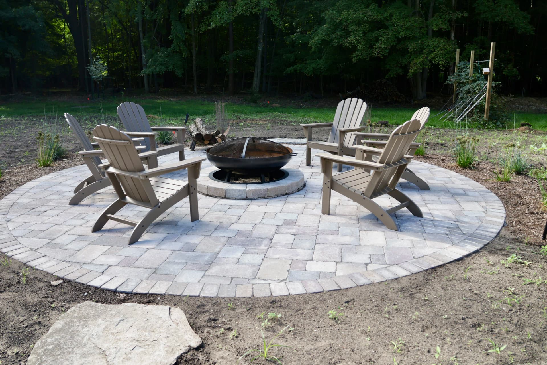 Gallery photos for Custom Patios, Walkways, and Stonework for a Historic 1876 Schoolhouse: Image #3