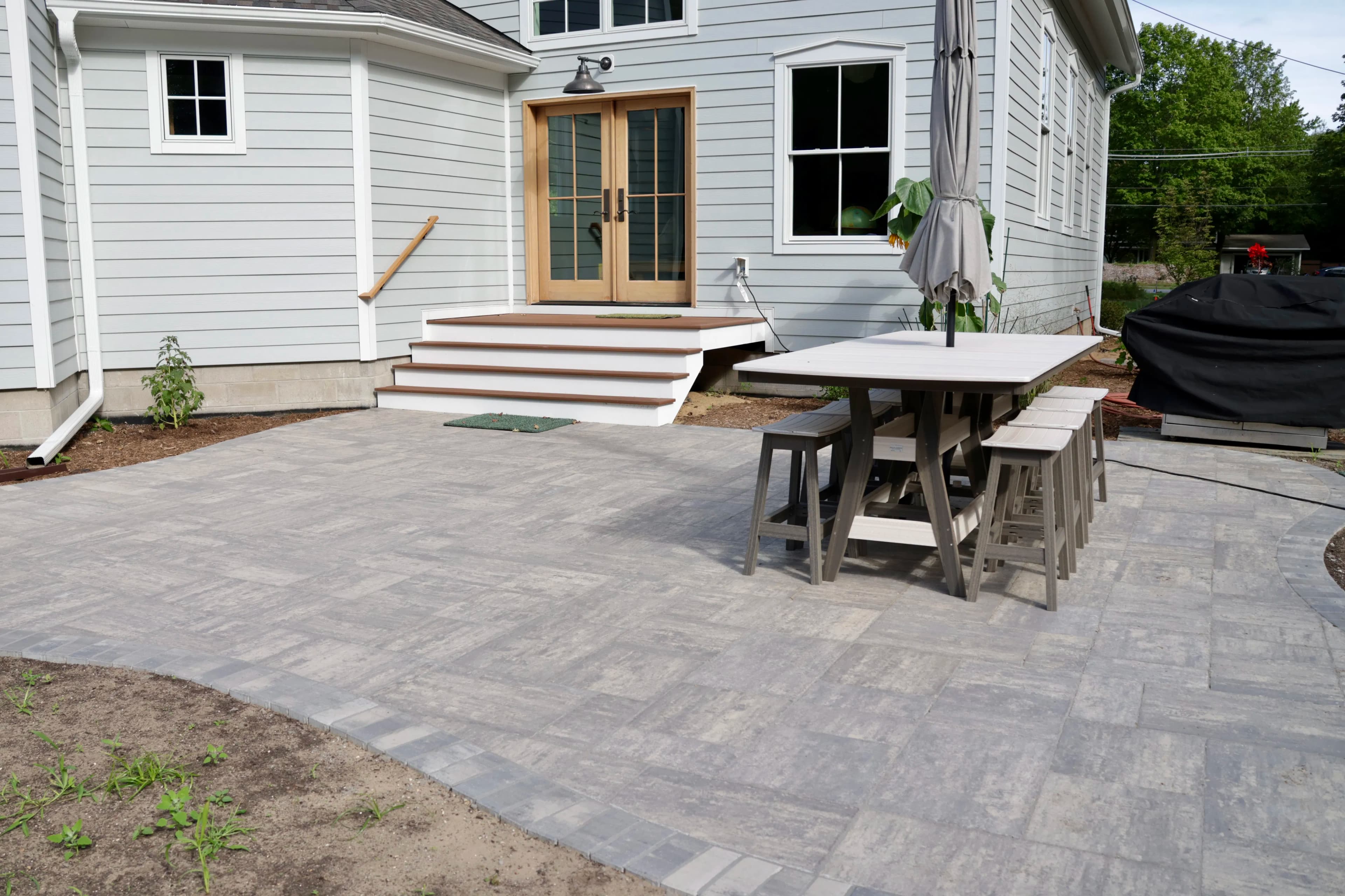Project Custom Patios, Walkways, and Stonework for a Historic 1876 Schoolhouse image