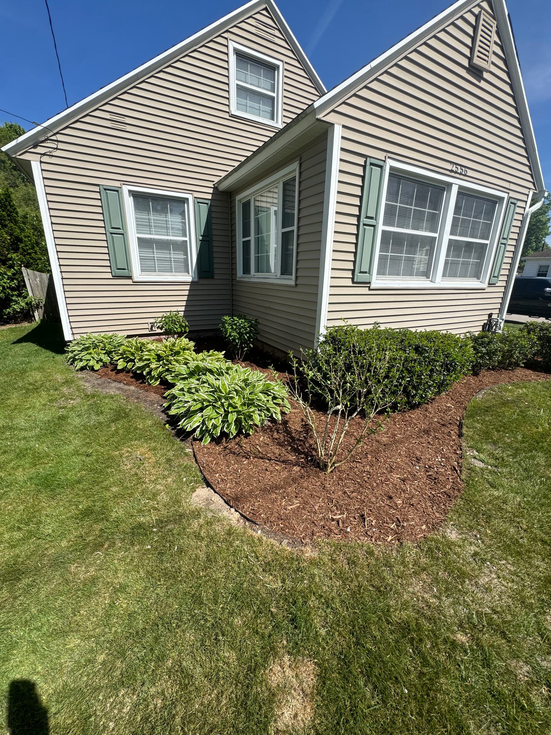 Full Yard Landscape Overhaul at a Muskegon Property