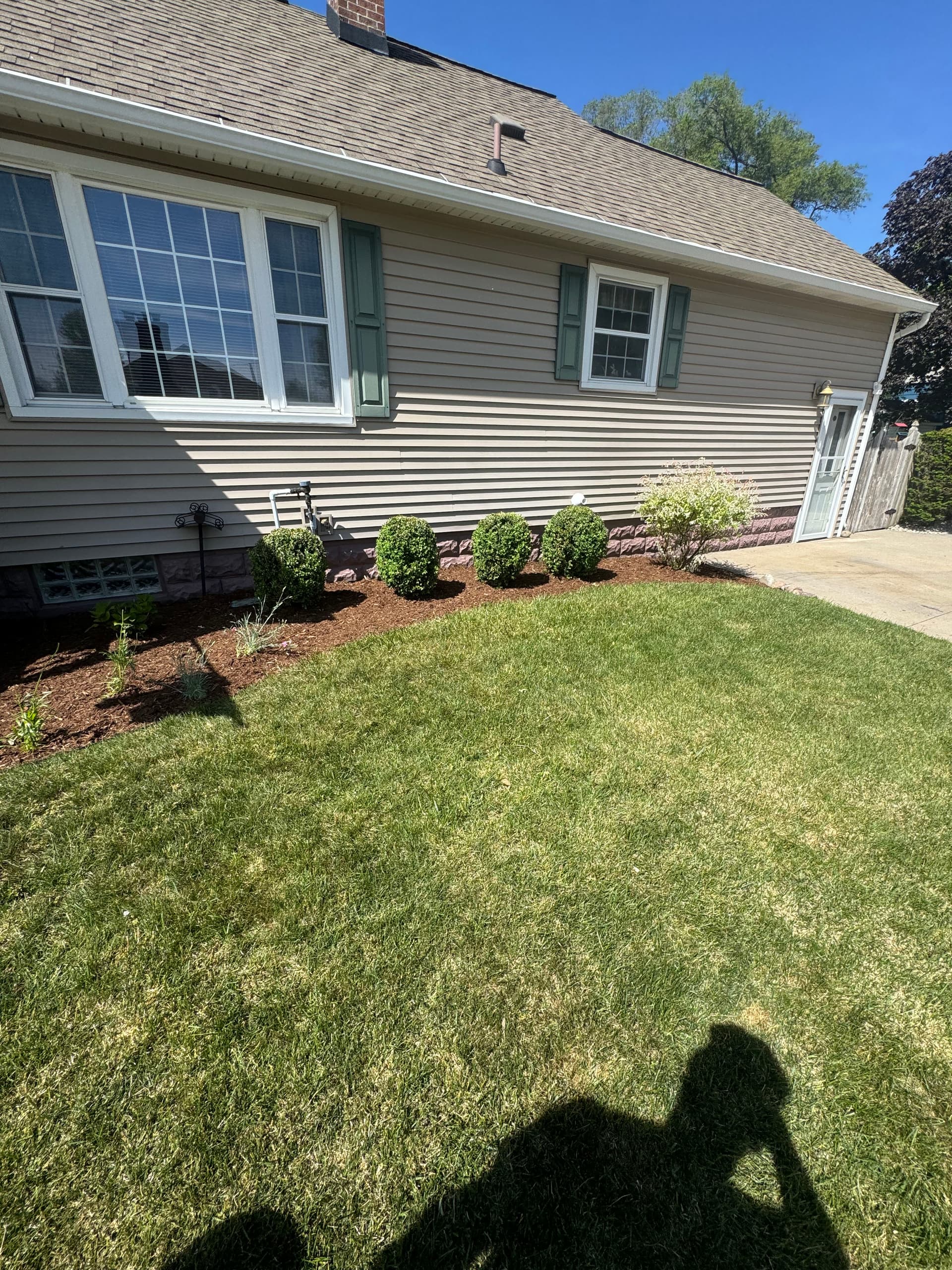 Full Yard Landscape Overhaul at a Muskegon Property